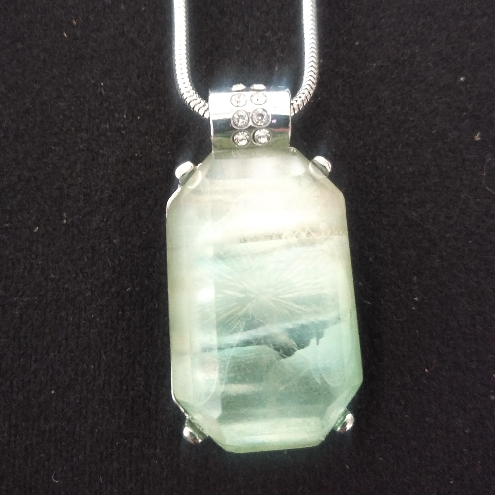 Chico's "Rhodium" Statement Necklace